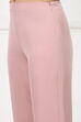 Beige Solid Relaxed Fit Pants image number 1