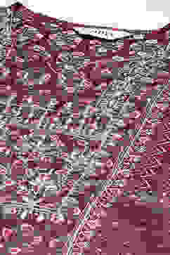 Wine Cotton Straight Kurta Slim Pants Suit Set image number 1