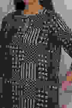 Blue Cotton Straight Kurta image number 1