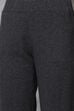 Navy Straight Cotton Pants image number 1