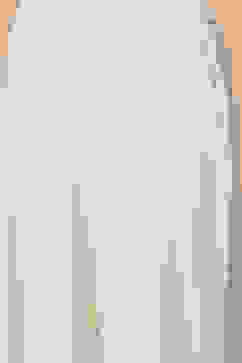 Natural White Embroidered Anarkali Fusion Set image number 2