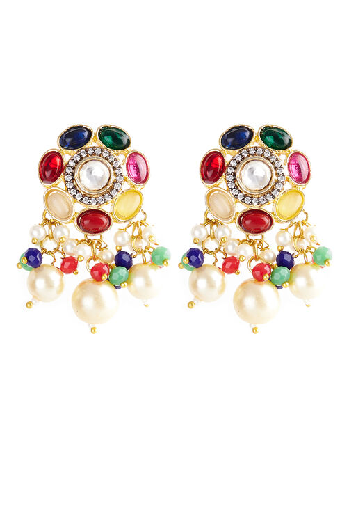 Multicolour Earrings image number 2