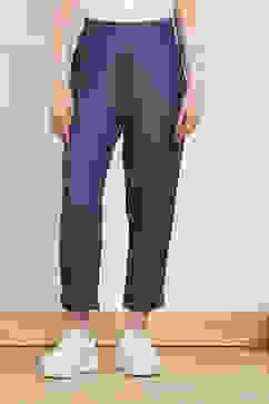 Light Blue Tencel Yarndyed Narrow Pant image number 4