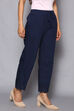 Natural Cotton Ankle Length Pants image number 3
