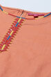 Blue Cotton Straight Solid Kurta Set image number 1