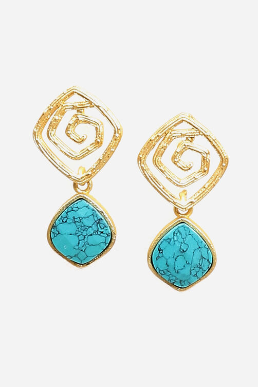 Turquoise Earrings image number 2