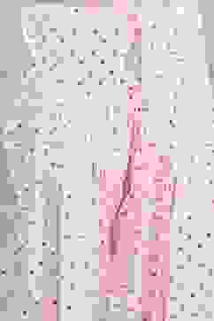 Pink Cotton Printed Straight Salwar Suit Set image number 2