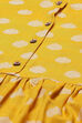 Mustard Rayon Fusion Dress image number 1