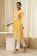 Coral Polyester Straight Kurta image number 2