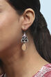 Orange Brass Drop & Danglers image number 3