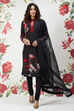 Rohit Bal Off White Cotton Straight Printed Suit Set image number 4