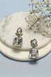 White Brass Earrings image number 0