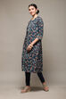 Black Cotton Blend Straight 2 Piece Set image number 0