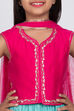 Pink Poly Modal Lehenga Set image number 1