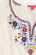 White Cotton Straight Kurta Skirt Suit Set image number 1