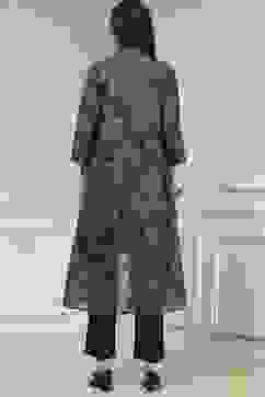 Black Viscose Rayon Straight Dyed Fusion Set image number 4