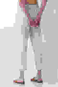 Natural Cotton Slim Pants image number 5