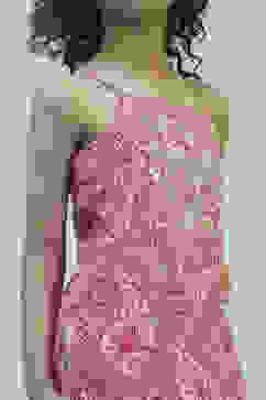 Pink Cotton Printed Strappy Suit Set image number 1