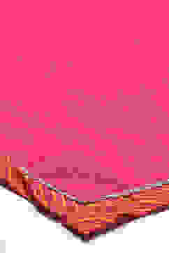 Onion Pink & Mustard LIVA Kalidar Kurta Churi Salwar Suit Set image number 3