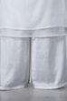 White Organza Easy Stitch Suit Set image number 3