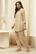 Powder Blue Rayon Printed 2 Piece Sleepwear Set image number 3