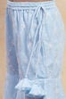 Powder Blue Polyester Sharara Suit Set image number 2