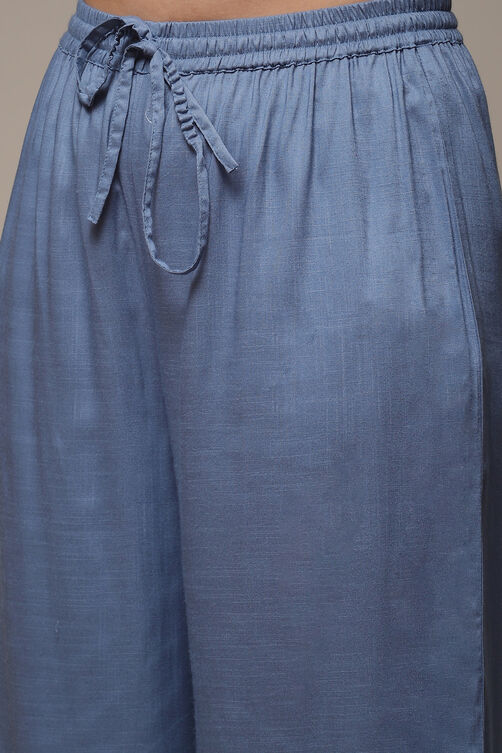 Blue LIVA Straight 2 Piece Set image number 6