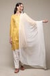 Red Cotton Blend Printed Dupatta image number 2