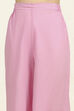 Purple Cotton Unstitched Suit Set image number 3