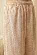 Beige Cotton Blend Straight Kurta Set image number 2