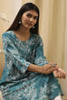Blue Rayon Viscose  Kurta image number 1
