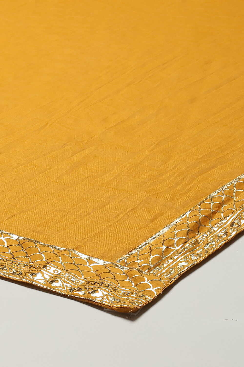 Red Cambric Anarkali Kurta Churidar Suit Set image number 3