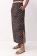 Black Cotton Skirt image number 2