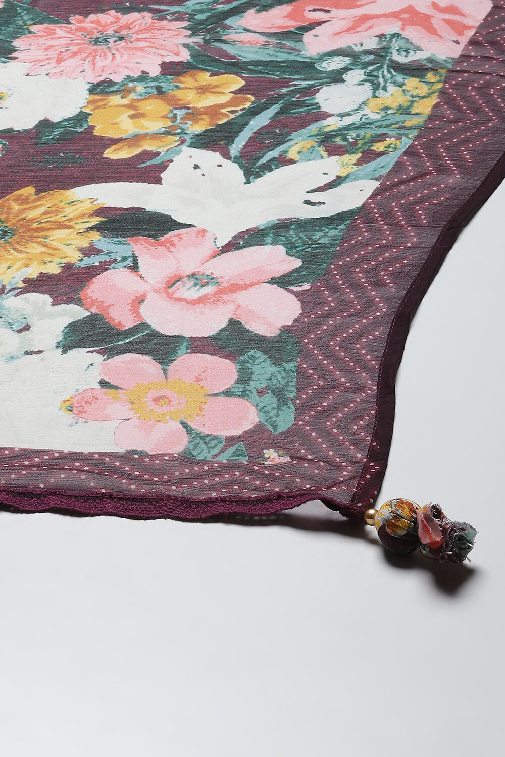 Black Rayon Printed Straight Pant Kurta Palazzo Suit Set image number 3