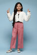 Ivory Polyester Jacket