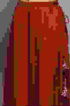 Red Cotton Straight Printed Kurta Sharara Suit Set image number 2