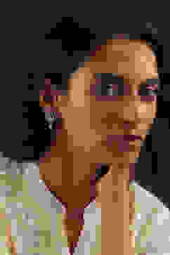 Green Pink Brass Studs image number 3