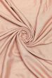Peach Chanderi  Neck Patti Unstitched Suit Set image number 2