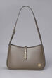 Grey PU Shoulder Bag image number 1