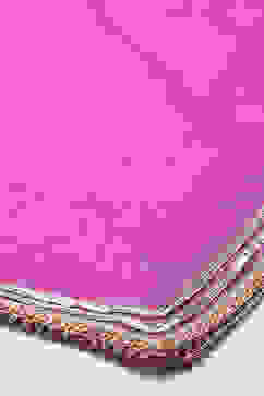 Orange Cotton Gathered Printed Suit Set image number 3