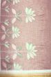 Peach Linen Printed Unstitched Suit Set image number 3