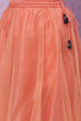 Blue Art Silk Flared Lehenga image number 2
