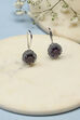 Purple Brass earrings image number 0