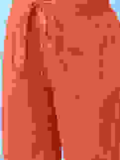 Orange Art Silk Straight Kurta Regular Pants Suit Set image number 2