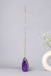 Purple Brocade Clutch image number 4