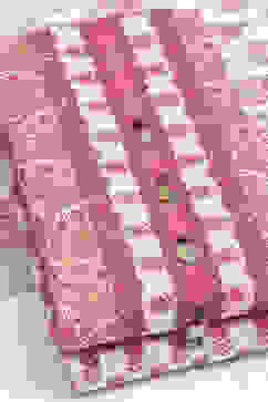 Pink Cotton Unstitched Suit Set image number 4