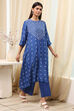 Blue Shantoon Asymmetric Suit Set image number 5