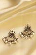 White Alloy Drop & Danglers image number 2