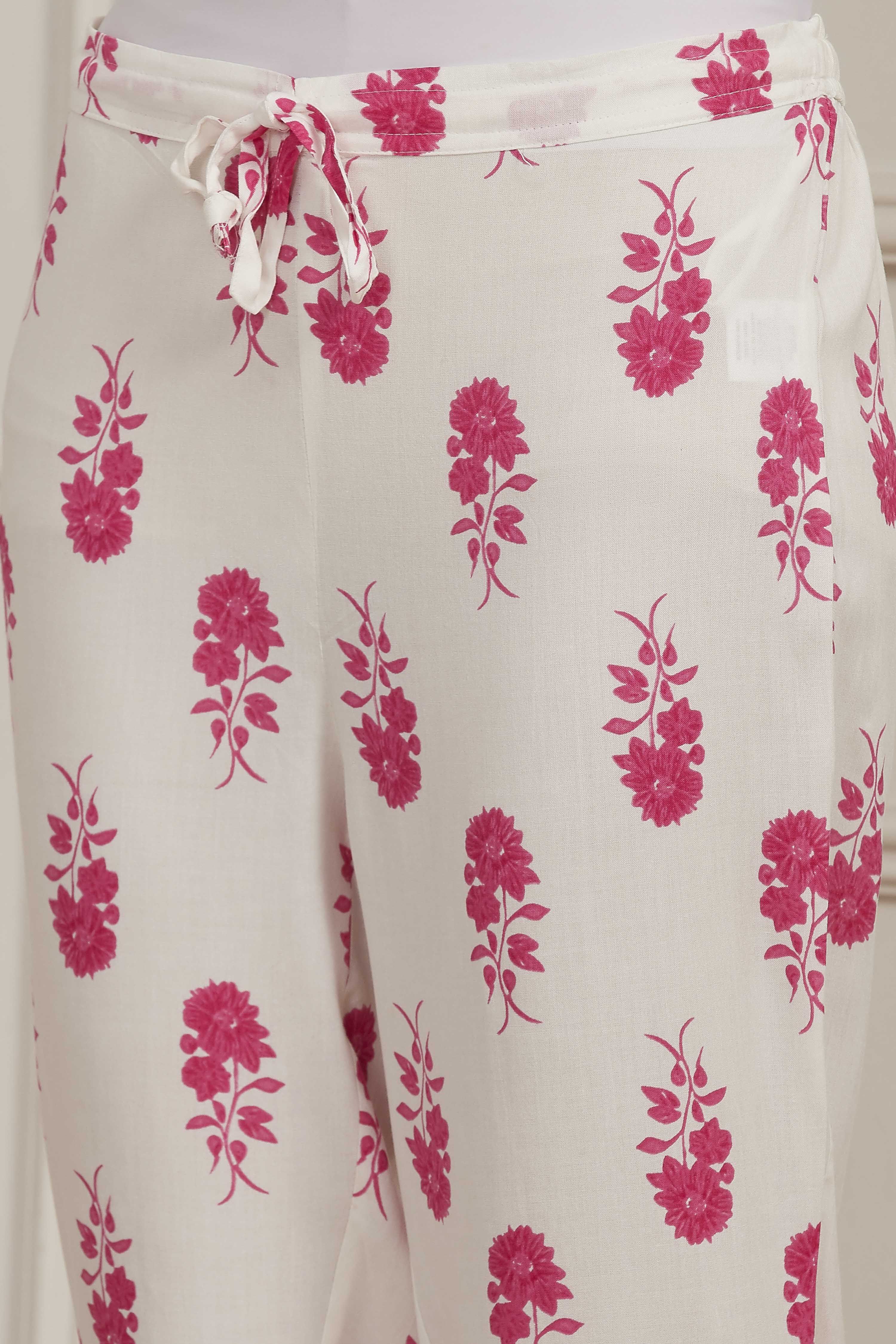 Blue Viscose Rayon Straight Suit Set image number 2