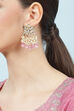 Light Pink Kundan Earrings image number 1
